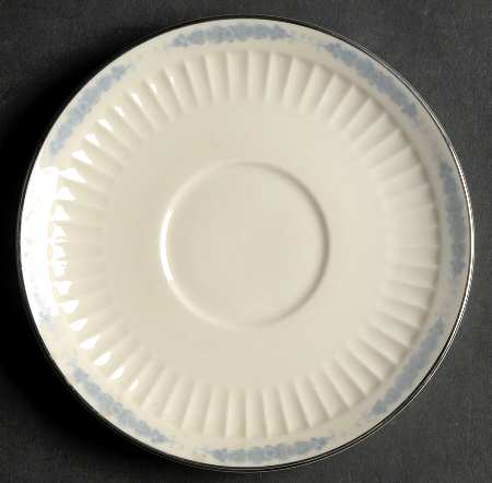 Crissy Rose Blue Saucer