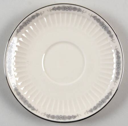 Crissy Rose Gray Saucer