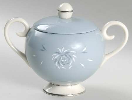 Daybreak Blue Sugar Bowl & Lid