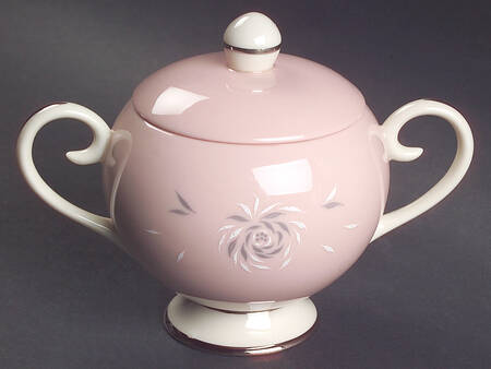 Daybreak Pink Sugar Bowl & Lid