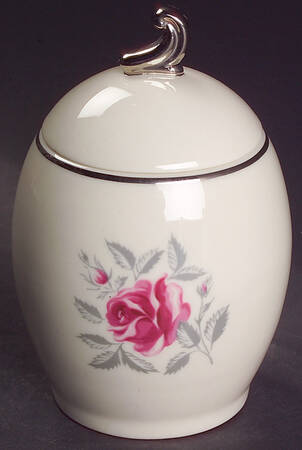 Delrose (Coupe) Sugar Bowl & Lid