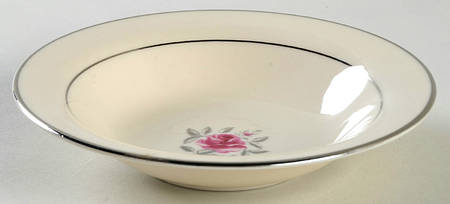 Delrose (Rim) Rim Fruit/Dessert (Sauce) Bowl