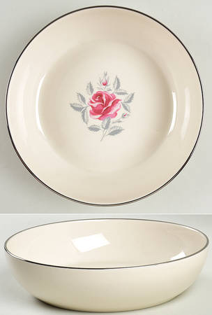 Delrose (Rim) 8" Round Vegetable Bowl