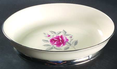 Delrose (Rim) 9" Oval Vegetable Bowl