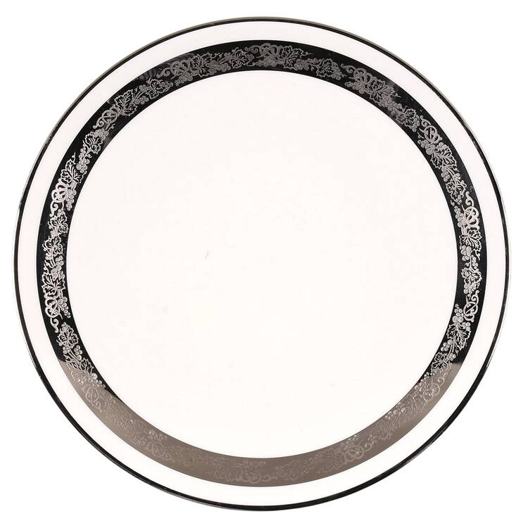 Elegante (Platinum Trim, Coupe Shape) Bread & Butter Plate