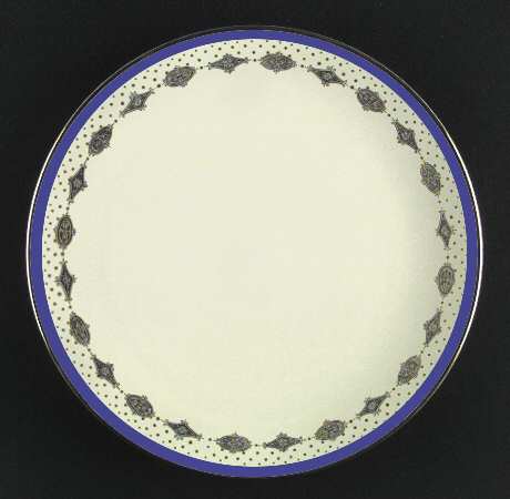 Empress Mystic Blue (Platinum Trim, Coupe Shape) by Flintridge