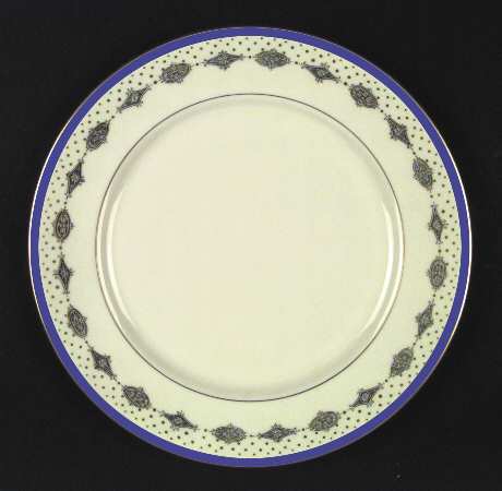 Empress Mystic Blue (Gold Trim, Rim) by Flintridge
