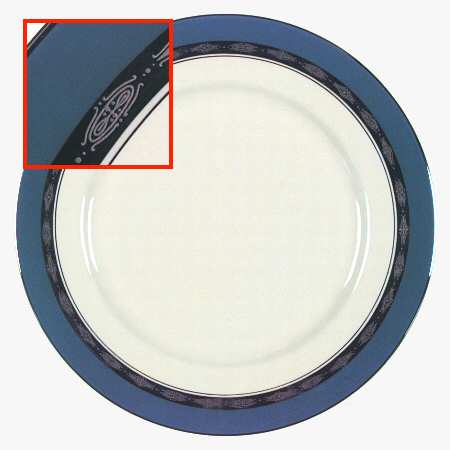 First Lady Peacock (Platinum Trim, Rim) by Flintridge