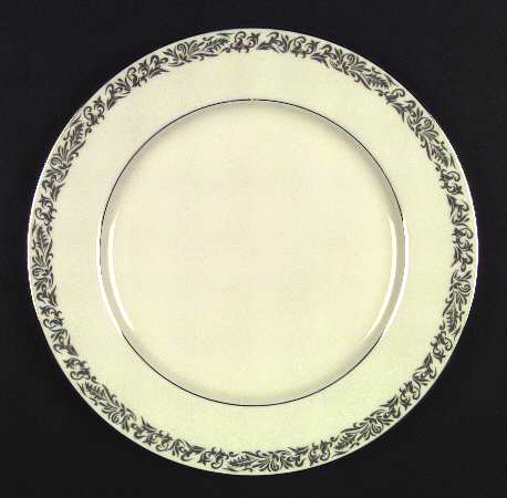 Florentine No Color Band (Platinum Trim, Rim) by Flintridge