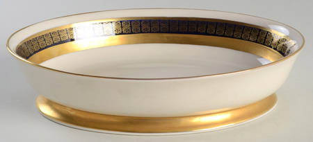 Forum Gold 9" Oval Vegetable Bowl