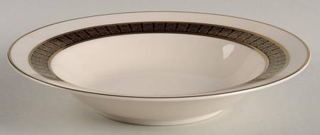 Forum Gold Rim Soup Bowl