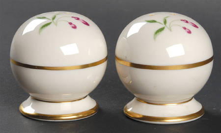Fuschia (Gold) Salt & Pepper Set