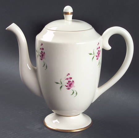 Fuschia (Gold) Coffee Pot & Lid