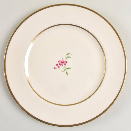 Fuschia (Gold) Salad Plate