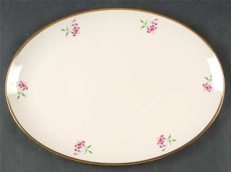 Fuschia (Gold) 13" Oval Serving Platter