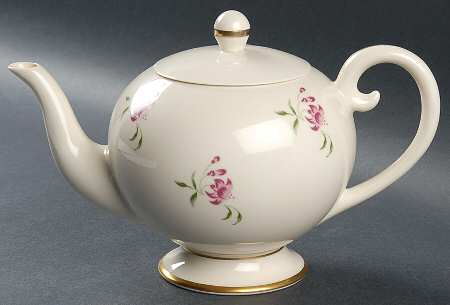 Fuschia (Gold) Teapot & Lid