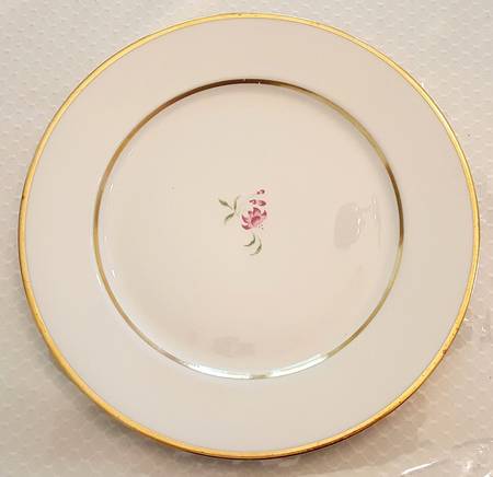 Fuschia (Gold) Dinner Plate