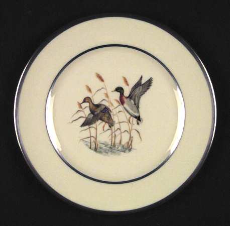 Game Birds No Color Band (Platinum Trim, Rim) by Flintridge