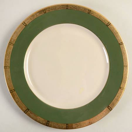 Georgian Rose Spanish Green (Rim) by Flintridge