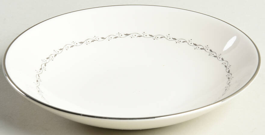 Glendora Grey (Coupe) Fruit/Dessert (Sauce) Bowl