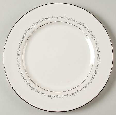 Glendora Grey (Rim) Salad Plate