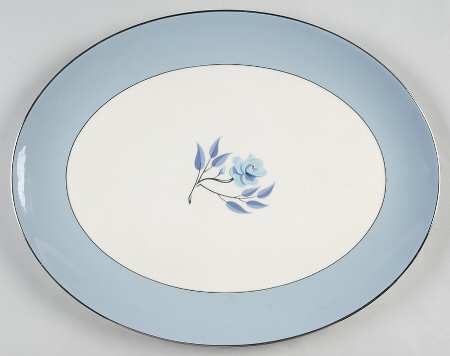 Glenrose (Coupe) 16" Oval Serving Platter