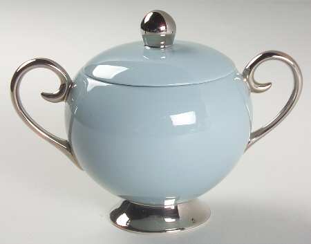 Glenrose (Rim) Sugar Bowl & Lid