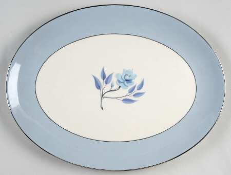 Glenrose (Rim) 14" Oval Serving Platter