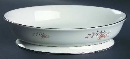Golden Glade (Rim) 9" Oval Vegetable Bowl