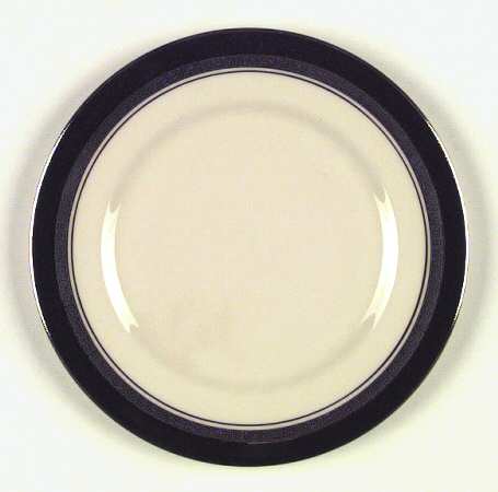 Grecian Key Black (Platinum Trim, Rim) by Flintridge
