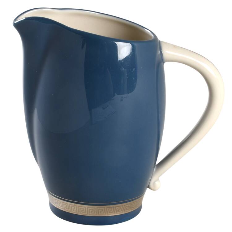 Grecian Key Mystic (Platinum Trim, Coupe) Creamer