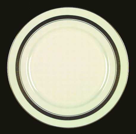 Grecian Key No Color Band (Gold Trim, Rim) by Flintridge