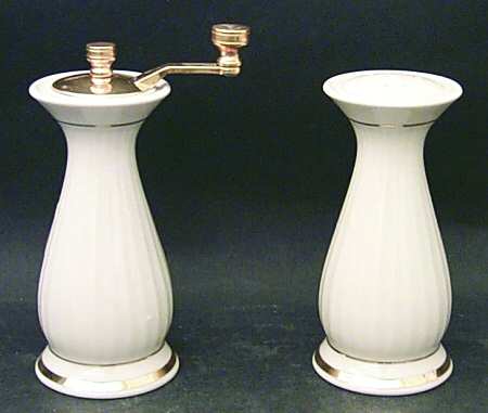 Huntington Flutes (Rim) Salt & Pepper Mill Set (PEMI & SALI)