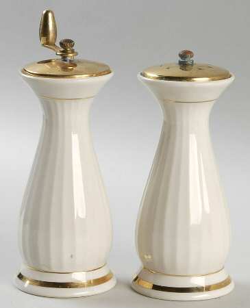 Huntington Flutes (Rim) Salt Mill & Pepper Mill Set