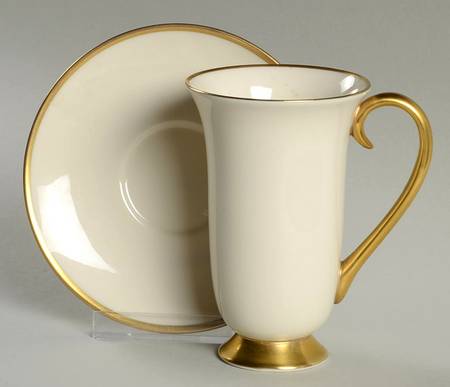 Huntington (Rim) Irish Coffee Cup and Saucer Set