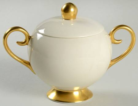 Huntington (Rim) Sugar Bowl & Lid