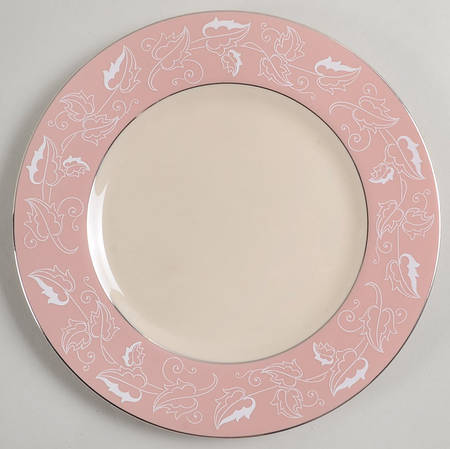 Leaflace Rose Salad Plate