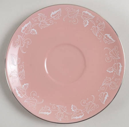 Leaflace Rose Saucer