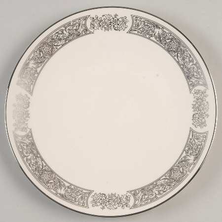 Madeira No Color Band (Coupe) Salad Plate