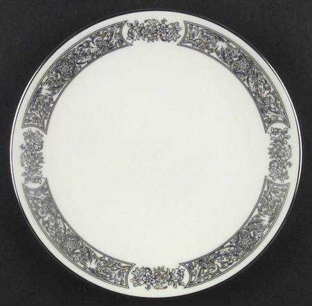 Madeira No Color Band (Coupe) Salad Plate