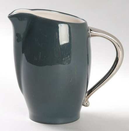 Madeira Sage Green (Rim) Creamer