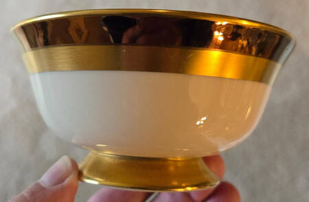Marquis (Coupe, Flintridge Backstamp) Egg Bowl