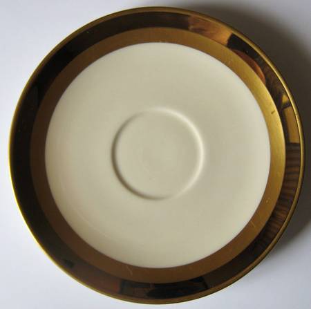 Marquis (Coupe, Flintridge Backstamp) Saucer for Oversized Cup