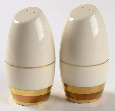 Marquis (Coupe, Flintridge Backstamp) Salt & Pepper Set
