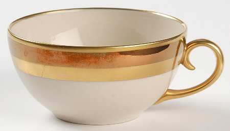 Marquis (Coupe, Flintridge Backstamp) Flat Cup