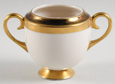 Marquis (Rim, Flintridge Backstamp) Mini Sugar Bowl No Lid