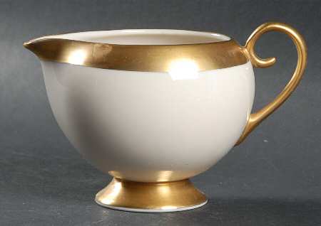 Marlo (Gold Trim, Rim, Verge) Creamer