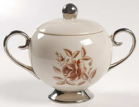 Marlys (Rim) Sugar Bowl & Lid