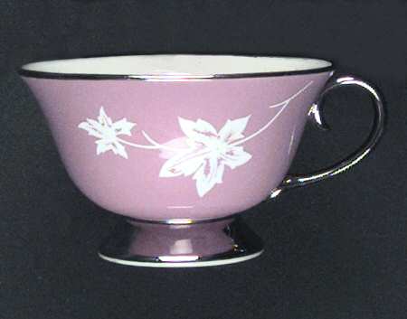 Misty Leaf Rose Footed Cup