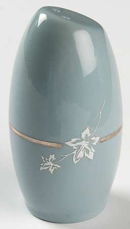 Misty Leaf Strata Blue Salt Shaker